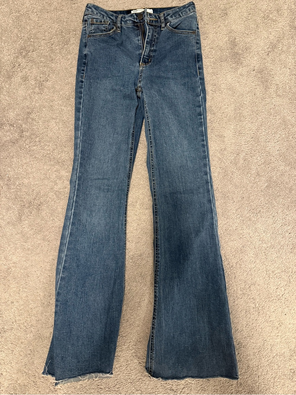 Garage Blue Flared Jeans
